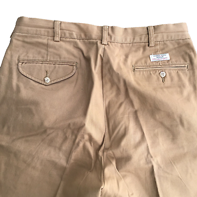 Polo By Ralph Lauren Hammond Pants Pleated 35 x 30 Brown Polo By Ralph Lauren Hammond Pants Pleated 35 x 30 Brown