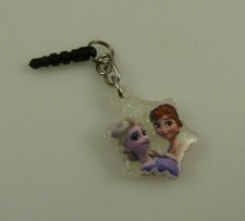 Frozen Anna Ana and Elsa Cell phone dust plug charm or Disney star shape