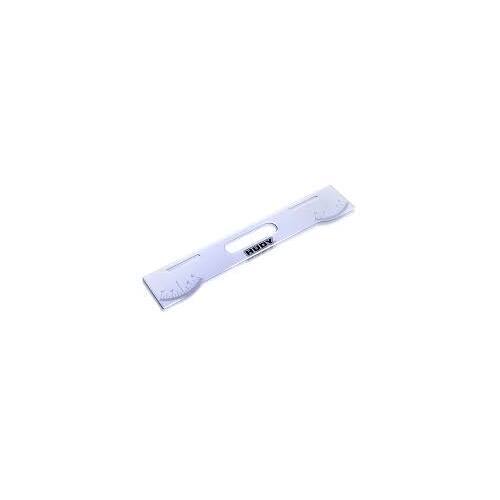 HUDY UPSIDE MEASURE PLATE FOR 1/8 GT - Bild 1 von 1