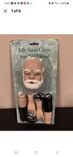 VTG Syndee's Crafts 1995 Jolly Santa Claus 19" Doll Kit 90015