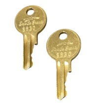 SB30 Keys to fit Siemens Selector Switch w/the SB30 Key Code SafeCo Brands