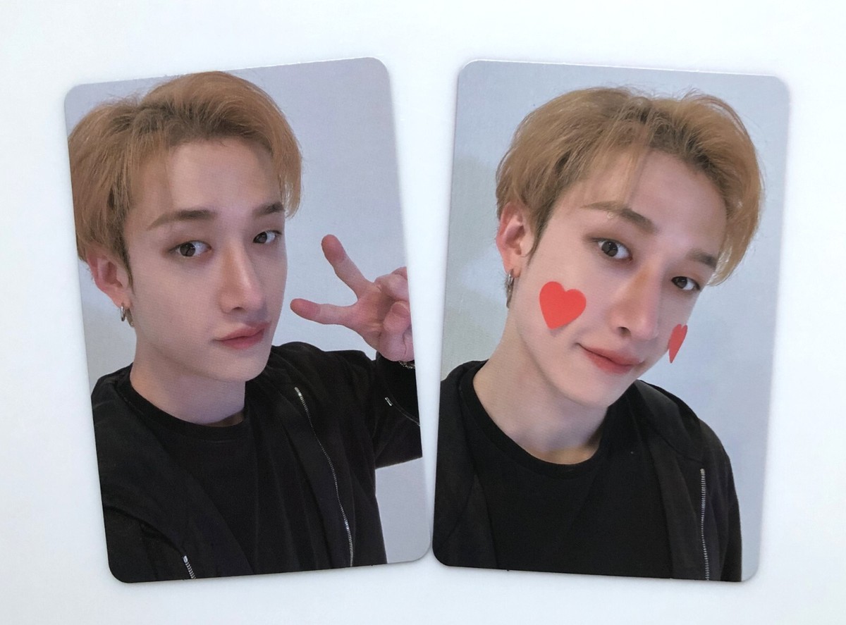 K-POP タレントカード セット Bang Chan Bang Chan Official Trading Card Photocard Stray Kids Hop