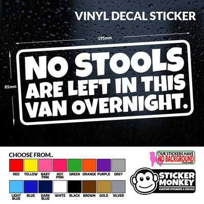 overnight custom stickers