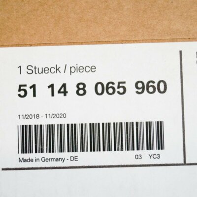 NEU BMW M4 F83 HINTEREN RECHTEN RADLAUF SCHUTZFILM 51148065960  