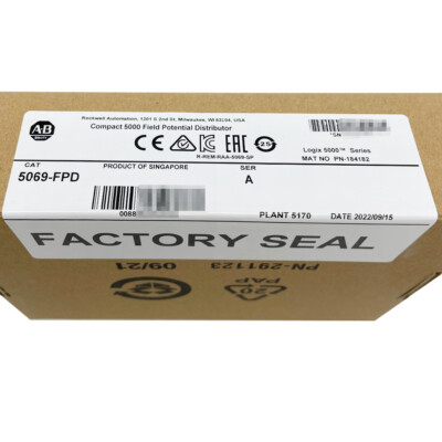 New Factory Sealed AB 5069-FPD /A Compact 5000 I/O Field Potential Distributor