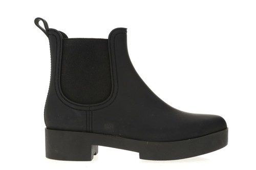 Stivali Chelsea Jeffrey Campbell 245778 da donna in gomma neri taglia 10 Medium - Foto 5 di 5