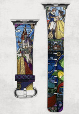 Beauty  The Beast Apple Watch Band NEW 38/40/41 42/44/45 Belle Castle Princess