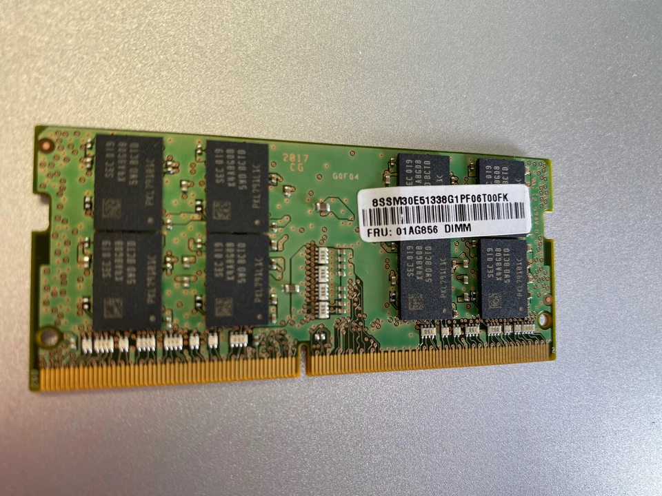 SAMSUNG 16GB 2Rx8 PC4-2666 DDR4 260pin Laptop Memory RAM SoDimm M471A2K43DB1-CTD - Image 4 of 4