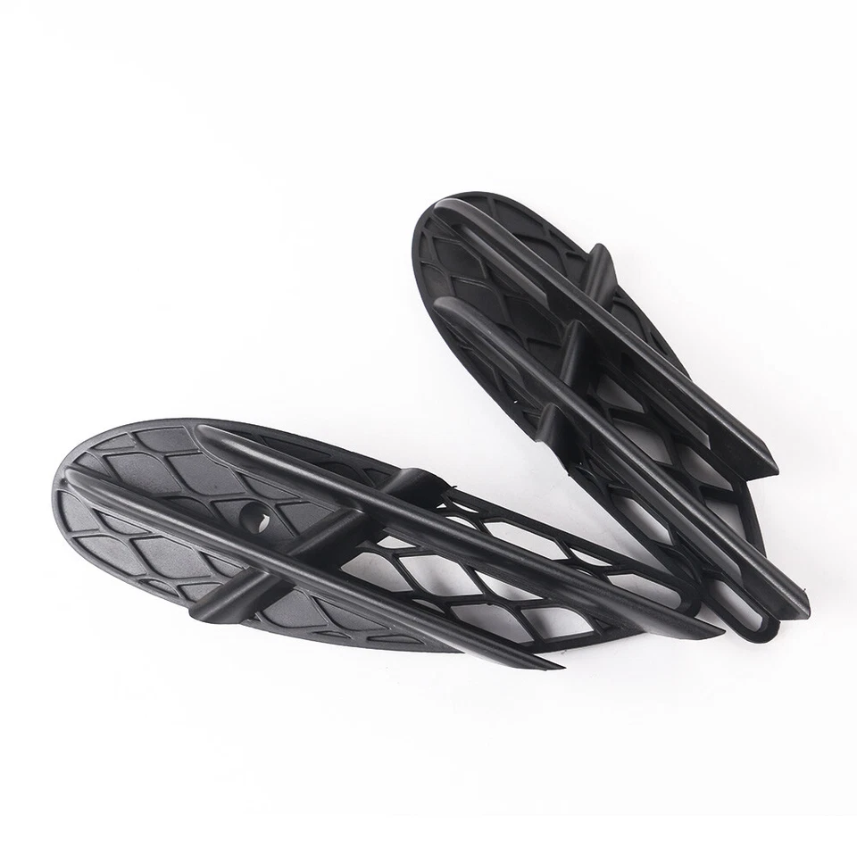 2Pcs Left + Right Bumper Grille Black Fits for 2003-2006 Mercedes-Benz S430 S500 Foto 2 de 4