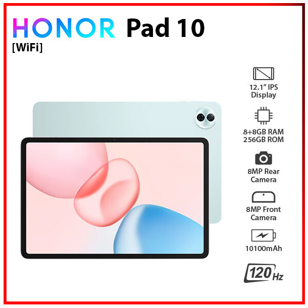 HONOR Pad 10 GREEN Wi-Fi 12.1