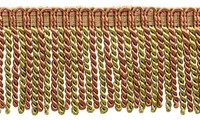 Kupfer Olive Beige 3\ Bullion Fransenbesatz Auburn Akzente [5 Yard]"