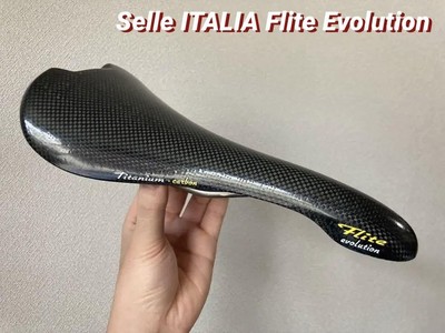 Selle De Vélo De Route Vintage Selle Italia Flite - Cuir