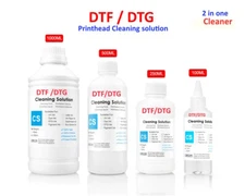 DTF/DTG cleaning Solution Printhead Cleaner for DTF DTG  PRINTHEADS 2in1 cleaner