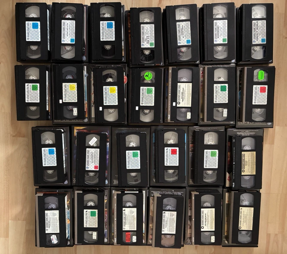 26x VHS / VIDEO SAMMLUNG - WARNER HOME VIDEO Klassiker 60er/70er/80er/90er RARE - Bild 4 von 4