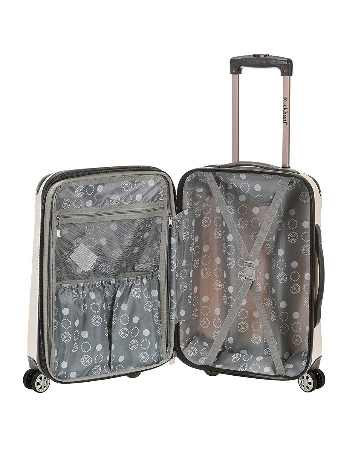 Rockland Luggage Sonic 3-piece Hardside Spinner Set F190