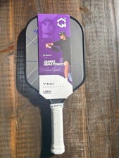 RPM Q2 Pickleball Paddle  CarbonBite Carbon Fiber Spin 14mm Elongated