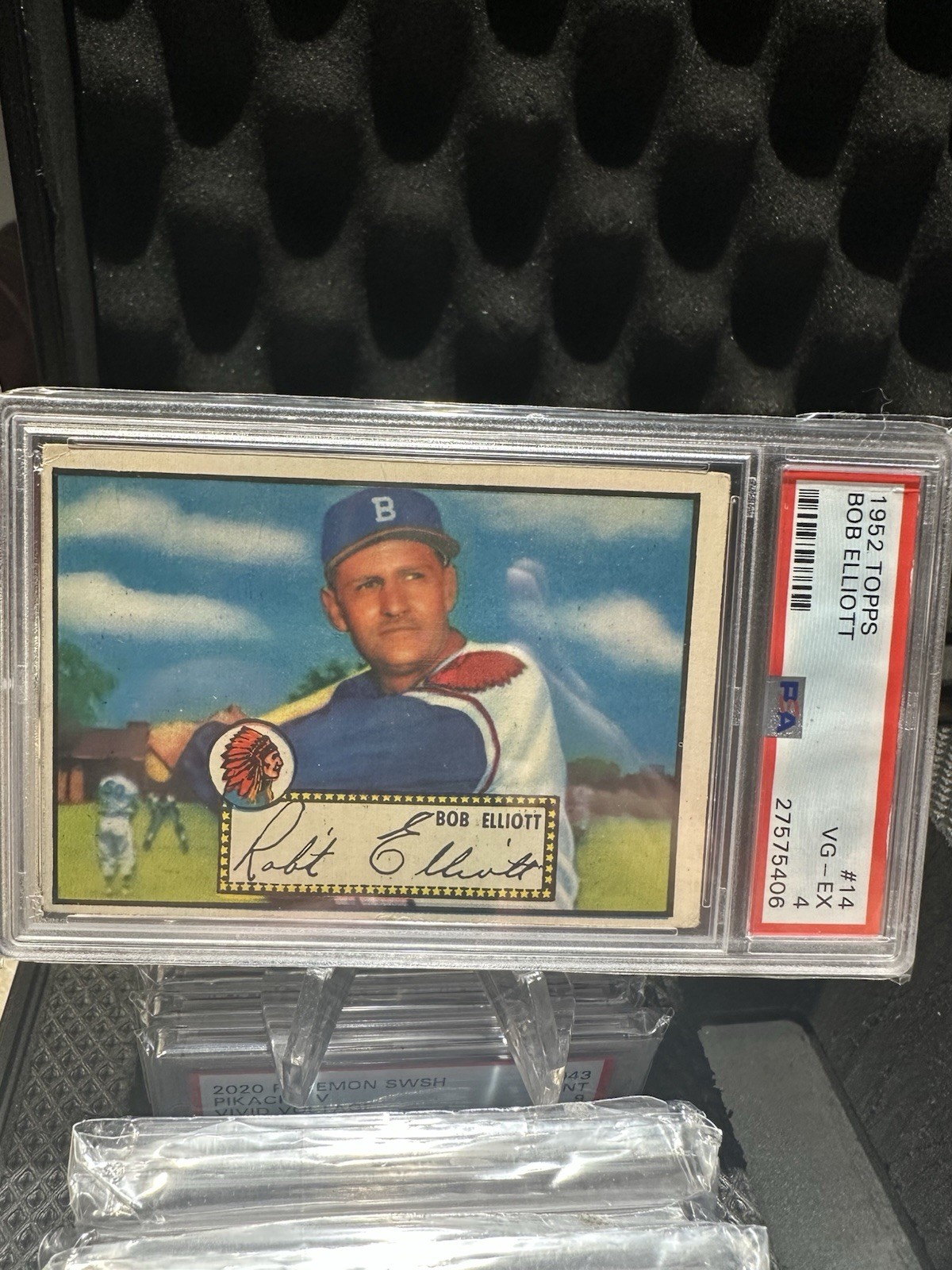 1952 Topps - Bob Elliott #14 psa 4