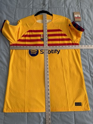 Ronald Araujo #4 Mens LARGE Nike Authentic FC Barcelona 4th
