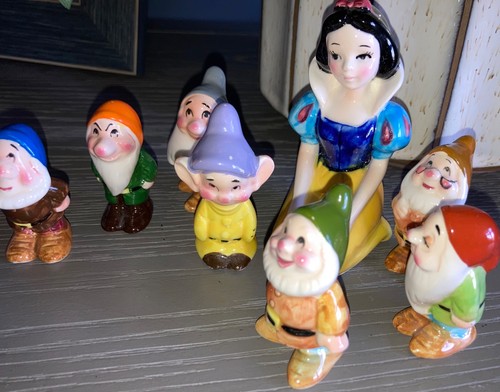 Rara produzione Walt Disney Biancaneve e sette nani vintage anni '60 Giappone - Foto 2 di 6