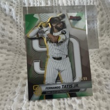  2025 Bowman's Best Green Mini-Diamond Refractor /99 Fernando Tatis Jr. #54