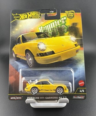HOT WHEELS PREMIUM HAMMER DROPS PORSCHE 911 CARRERA RS 2.7 4/5 HRW07