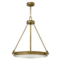 HäNgelampe In Messing HöHe Verstellbar Ø54Cm Rund Jugendstil Wohnzimmer Esstisch