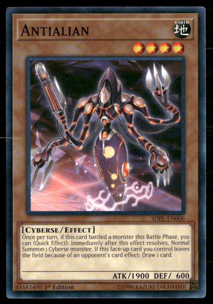 Antialian SDPL-EN006 1st Edition Structure Deck: Powercode Link Yu-Gi-Oh LP