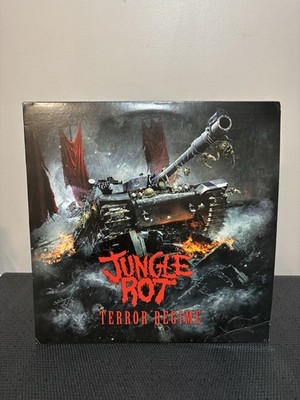 Jungle Rot Terror Regime Blue Colored Vinyl LP 2014 Heavy Death Metal Limited