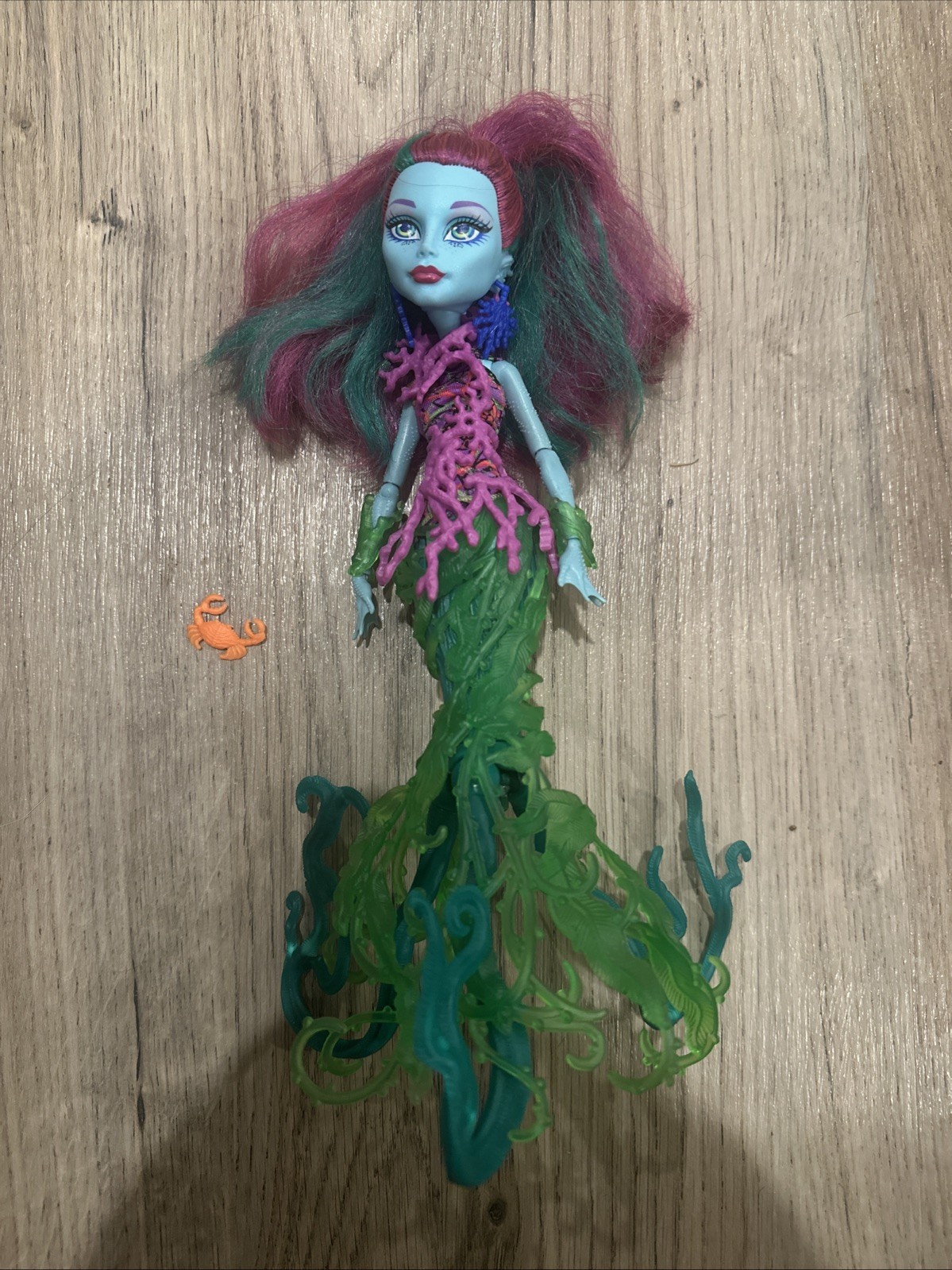 Monster High Posea Reef Great Scarrier Reef Mermaid Doll Mattel 2014