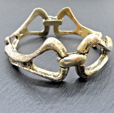 MEGA Designer Armband 800 Silber Modernist 70s Vintage Ägypten 58 Gramm massiv