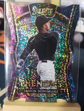 2020 Select Jasson Dominguez RC Phenoms Cosmic Die-Cut Diamond Level SSP