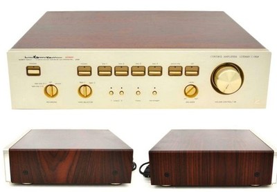 Luxman C-06a Custom-made Capacitor Control Preamp AC100V 50Hz/60Hz 1991 Japan