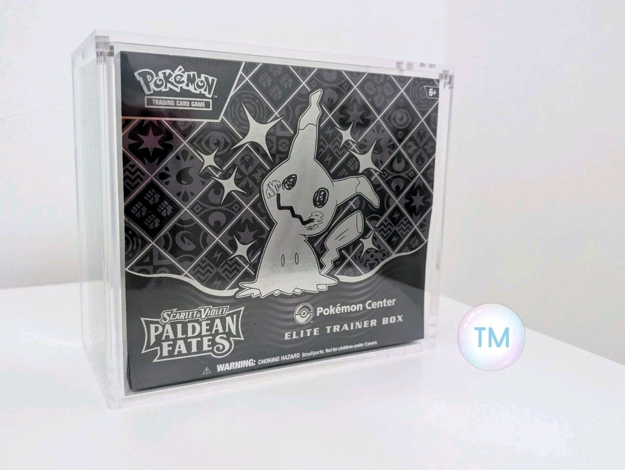 Pokemon Elite Trainer Box ETB 8mm Acrylic Magnetic Display Case UV Resistant
