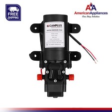 Camplux 12V Water Pump 35PSI DC 1.2GPM 4.6LPM Diaphragm for Caravan RV