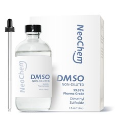 99.95 Pure DMSO Liquid 4 oz  Pharma Grade, Odorless, Non-Diluted in Glass