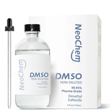 99.95% Pure DMSO Liquid 4 oz | Pharma Grade, Odorless, Non-Diluted in Glass