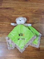 Okie Dokie Green Monkey Lovey Wild For Mommy