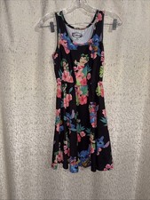 Disney Lilo Stitch - Black Sleeveless Dress Size Medium Child