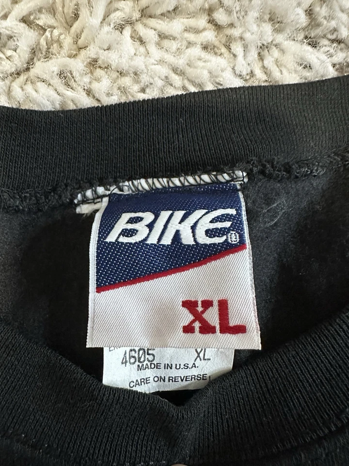 Moletom Vintage 1993 Los Angeles Raiders NFL Gráfico Gola Redonda Masculino Extra Grande Preto - Imagem 4 de 4