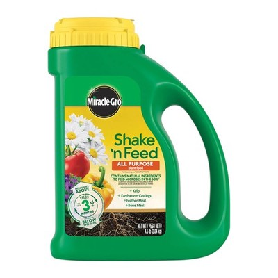 Miracle Gro Shake N Feed All Purpose Plant Food Outdoor and Indoor Plant Food