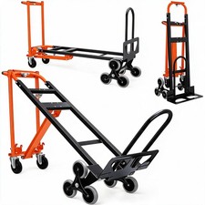 Aluminum Hand Truck 3 in 1 Convertible Dolly Cart 1000 lbs Capacity Heavy Duty