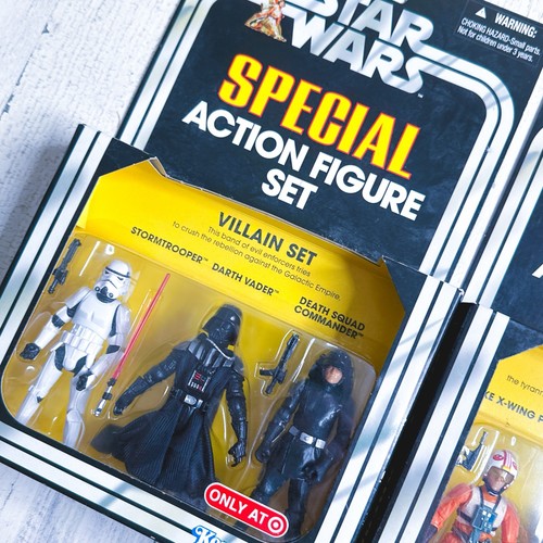2010 Star Wars Special Action Figure HERO And VILLAIN SETS Target Exclusive NIB - Picture 5 of 11