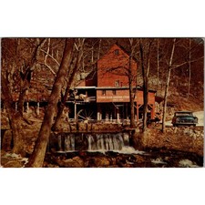 The Aid-Hodgson Water Mill At Sycamore West Plains MO Vintage Postcard SPW1