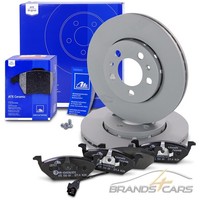 Ate Bremsscheiben +Ceramic BelÄGe Vorne FÜR Audi A3 8L Skoda Fabia 2 Vw Golf 4