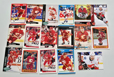 Assorted Calgary Flames NHL Hockey Trading Cards Approx. 18 Cards