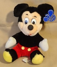 Vintage Mickey Mouse Plush Original Walt Disney World Disneyland 80s Toy Stuffed