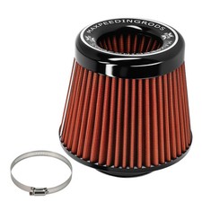 Cone Air Filter 3in High Flow Universal Washable Reusable 89120157mm Cone Air Filter 3in High Flow Universal Washable Reusable 89120157mm