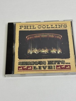 Phil Collins  Serious Hits Live CD 1990 Pop Rock Atlantic US Press