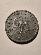10 Reichspfennig 1948 A -Erhaltung- J.375 - 3. Reich Alliierte Besatzung SELTEN