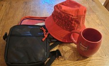 Arsenal Bucket Hat, shoulder bag, mug and boot bag